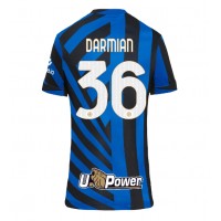 Inter Milan Matteo Darmian #36 Hjemmebanetrøje Dame 2024-25 Kortærmet